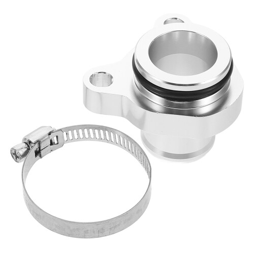 3Pcs Cooling Hose Connector Silver Plastic for Car Durable Fit