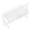 2Sets Compact Clear Acrylic Nail Tips Organizer with Tool Hanger 1