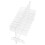 2Sets Compact Clear Acrylic Nail Tips Organizer with Tool Hanger 2