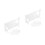 2Sets Compact Clear Acrylic Nail Tips Organizer with Tool Hanger 7