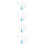 4Pcs Extension Pole Bulb Changer Rod for Ceiling Lights Assorted Color 10