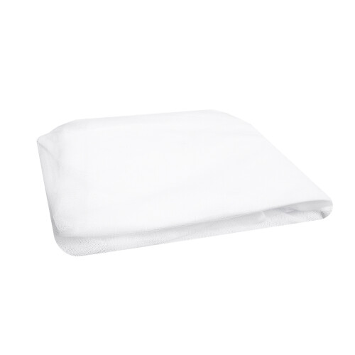 2Pcs White Bed Net Home Easy Install Polyester Close Net Cover