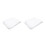 2Pcs White Bed Net Home Easy Install Polyester Close Net Cover 9