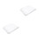 2Pcs White Bed Net Home Easy Install Polyester Close Net Cover 4