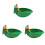 3Pcs Automatic Sheep Water Feeders Stable Non-Tip Design 2