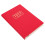 4Pcs Red Daily Writing Notebook for Efficient Home Scheduling 10