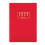 4Pcs Red Daily Writing Notebook for Efficient Home Scheduling 2