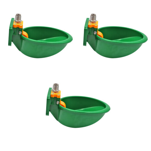 3Pcs Automatic Sheep Water Feeders Stable Non-Tip Design 2