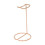 4Pcs Practical Alloy Headset Holder Rose Golden Sturdy Desktop Stand 11