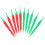40Pcs Lovely Mechanical Pencils Practical Press-Type Children Pencils 1