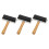 6Pcs Black Rubber Brayer Rollers for Ink Application and Printmaking 1