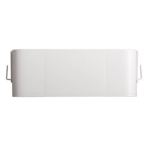 2Pcs Practical White Bedside Storage Box for Baby Items and Sundries 2