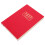 4Pcs Red Daily Writing Notebook for Efficient Home Scheduling 1