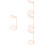4Pcs Practical Alloy Headset Holder Rose Golden Sturdy Desktop Stand 7