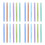 24Pcs Brush Pens for Calligraphy Multicolor Waterbased Ink Soft Tips 6