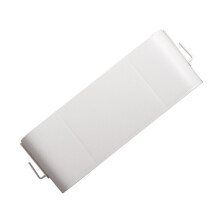 2Pcs Practical White Bedside Storage Box for Baby Items and Sundries