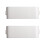 2Pcs Practical White Bedside Storage Box for Baby Items and Sundries 8