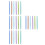 24Pcs Brush Pens for Calligraphy Multicolor Waterbased Ink Soft Tips 10