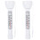 2Pcs Floating Pool Thermometer White Water Temperature Measuring Tool 3
