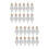 64Pcs Small Glass Jars with Cork Lids Clear Tiny Bottles for DIY Use 6