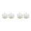 4Pcs Small Transparent Nail Dappen Cups Durable Acrylic Liquid Holders 8