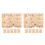 200Pcs Beige Wooden Spools for Sewing Durable Craft Thread Bobbins 4