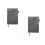 2Pcs Multifunctional 2025 Schedule Grey Daily Weekly Academic Planner 7