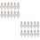 64Pcs Small Glass Jars with Cork Lids Clear Tiny Bottles for DIY Use 5