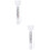2Pcs Floating Pool Thermometer White Water Temperature Measuring Tool 6