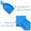 Blue PP Ice Removing Freezer for Kitchen Cleaning 5