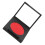 2Pcs Versatile Dark Red Eyeshadow Powder Makeup with Radiant Shine 1
