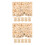 200Pcs Beige Wooden Spools for Sewing Durable Craft Thread Bobbins 3