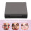 2Pcs Versatile Dark Red Eyeshadow Powder Makeup with Radiant Shine 7