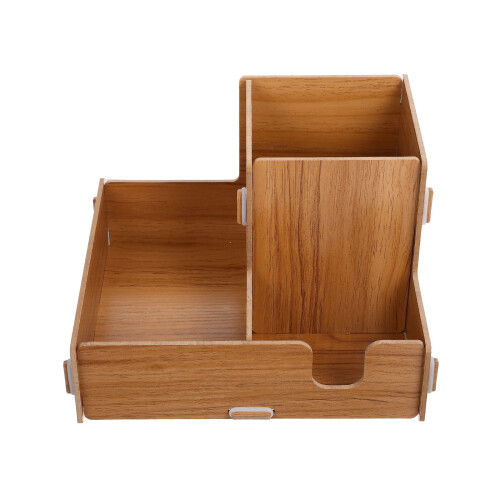 2Pcs Khaki Cup Storage Box for Paper Cups Straws Home Kitchen Use