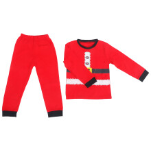 4Sets Lightweight Xmas Sleepwear Santa Claus Costume Set