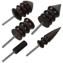 10Pcs Wooden Burnishing Tools Polishing Craft Edge Burnisher
