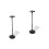 10Sets Black Miniature Doll Microphone Tabletop Decorative Model 4