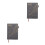 2Pcs Multifunctional 2025 Schedule Grey Daily Weekly Academic Planner 8