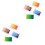 2Pcs Plastic Case Rainbow Ink Pads with Kids Stamp Set for Craft Use 11