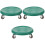 3Sets Green Abdominal Training Sliding Discs PP PU for Home Workouts 4