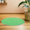 Green Noise-Reducing Mahjong Table Mat Anti-Slip 4