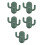 5Pcs ABS Key Hook Wall Mounted Voice Reminder Device for Home Security 5