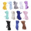 60Pcs High Elastic Bands Assorted Color for Sewing and Handmade Crafts 1