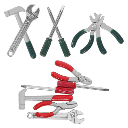 24St Compact Mini Poppenhuis , Metalen Set, Creatief 2