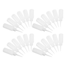 100St Plastic Doseerflessen Met Fijn Punt Voor Precieze Lijmtoepassing