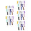 60Pcs High Elastic Bands Assorted Color for Sewing and Handmade Crafts 10