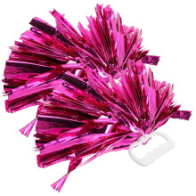 6Pcs Purple Decorative Pompoms Portable Cheer Props for Dance Teams