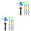 18Pcs Pull String Helicopter Toys Plastic Outdoor Play 3