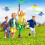 18Pcs Pull String Helicopter Toys Plastic Outdoor Play 8