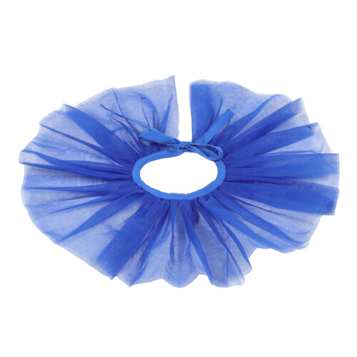 5St Afneembare Blauwe Clown Kraag Polyester Dames Accessoires
